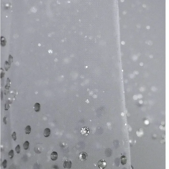 Elegant White Wedding Veil - Picture 3 of 7